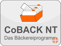 CoBACK NT  - Das Bäckereiprogramm