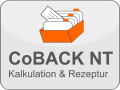 CoBACK NT Zusatzmodul Kalkulation & Rezeptur